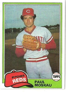 Paul Moskau Cincinnati Reds #546 - Topps casi nuevo-como nuevo 1981 - Imagen 1 de 2