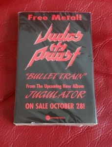 JUDAS PRIEST - Bullet Train Promo Cassette New Sealed! 🔥🤘🔥 - Picture 1 of 3