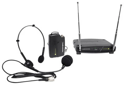 Audio Technica ATW-901a/H Wireless Headset Microphone Mic 169.505 - 171.905 MHz - Image 1 of 4