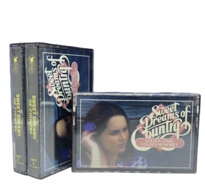 Cassette tapes music songs vtg set mix lot 3 readers digest sweet dreams country - Image 1 of 4