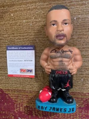 Roy Jones Jr. Boxing Bobblehead Signed Autograph Auto PSA/DNA COA Bobble Dobbles - Image 1 of 4