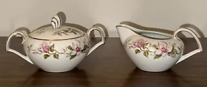 Kent Courtship Magnolia Design Sahne & Zuckerdose Made in Japan Porzellan China - Bild 1 von 7