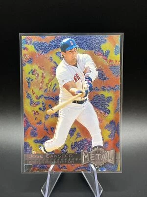 1996 Fleer Metal Universe - #12 Jose Canseco - Image 1 of 2