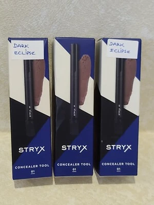 3 × STRYX CONCEALER 男性黑暗 ECLIPSE 工具遮盖斑点治疗 — 第 1/4 张图片