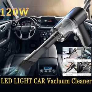 6000Pa Wireless Car Vacuum Cleaner Strong Suction Dust Catcher Cordless Handheld - Picture 1 of 5