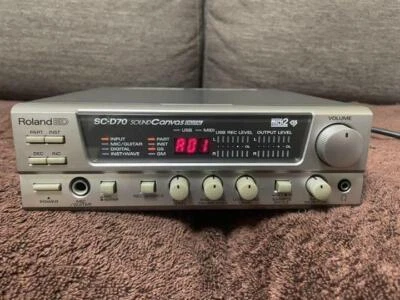 Roland SC-D70 SOUND Canvas Sound Module GS SC-8820 Sound Midi Audio Tested - Image 1 of 3