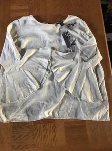 Chelsea And Theodore Womens Blouse Size 3X-Brand New-SHIPS N 24 HOURS - Picture 1 of 4