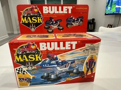 M.A.S.K. Bullet Toy In Box Kenner - Image 1 of 4