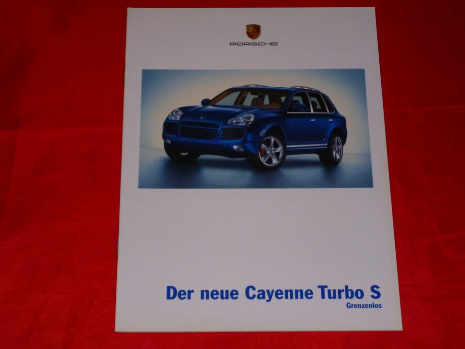 2005 Porsche Cayenne Turbo S Type 9PA Brochure Brochure Depliant Folleto - Image 1 of 1