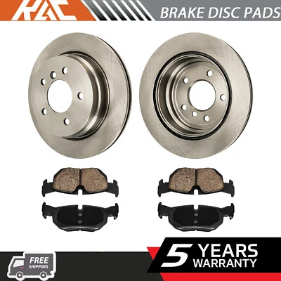 Rear Disc Brake Rotors & Brake Pads for 2008-2013 BMW 328i 328i xDrive 328xi - Image 1 of 4