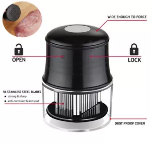 NEW Stainless Steel Meat Tenderizer 56-pin Beef Pork Kitchen Cooking Needle Tool - Picture 1 of 12