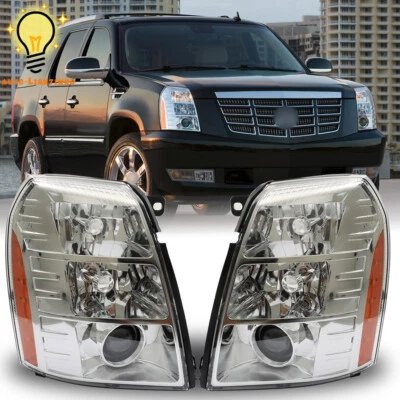 For 2007-2010-2014 Cadillac Escalade HID/Xenon Headlight Assy Left&Right Side Foto 1 de 4