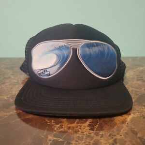 Big Truck Sun Glasses Surf Wave Mesh Snapback Trucker Hat Adjustable Cap