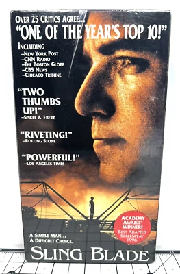 Sling Blade (VHS, 1996) #10487 Billy Bob Thornton Dwight Yoakam Sealed Foto 1 de 4