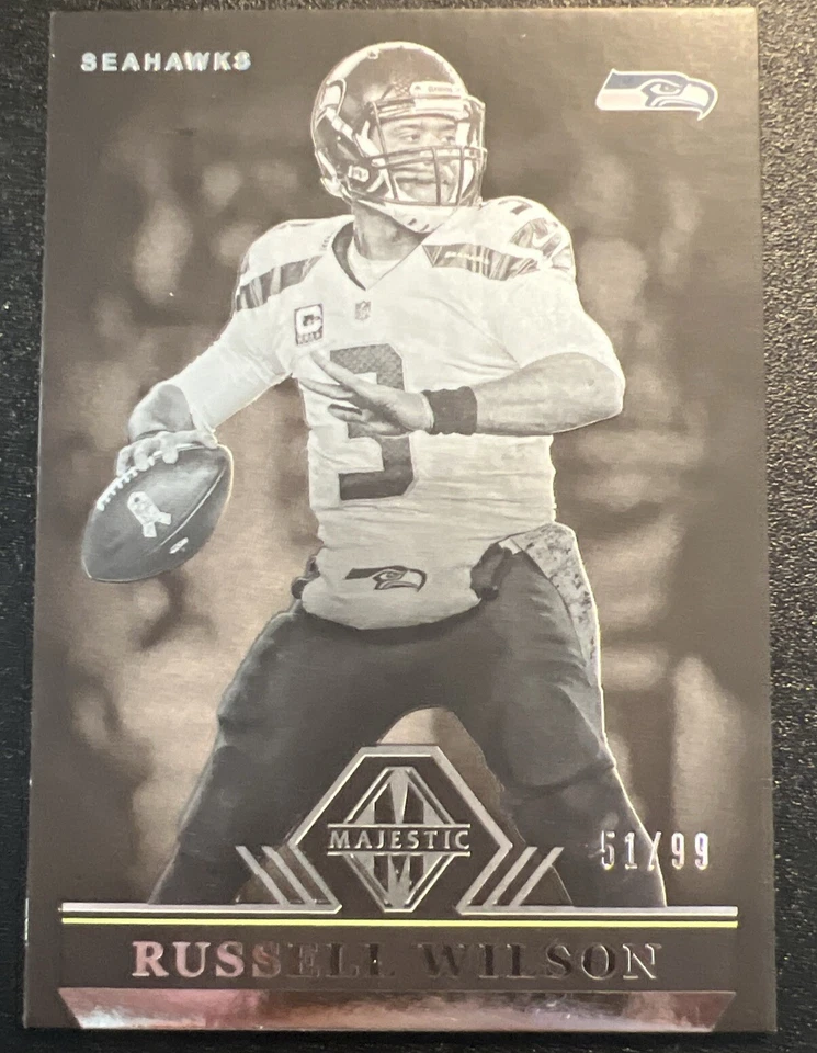 2017 Panini Majestic - #86 Russell Wilson 51/99 - Image 1 of 4