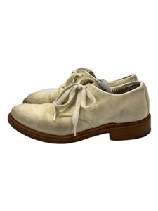 YUKETEN Derby Shoes Dress Shoes Ivory Suede Women's Lace-up Size: UK5.5 - Picture 1 of 7