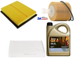 For Toyota Auris 1.8 Hybrid Oil Air Cabin Filter & 0w20 Oil (Paper Oil Filter) - Picture 1 of 1