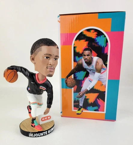 Dejounte Murray NBA Bobblehead San Antonio Spurs SGA Brand New Free Shipping Cover