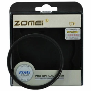 77mm ZOMEI Genuine Ultra-Violet UV Filter Protector for Canon Nikon camera Lens - Picture 1 of 10