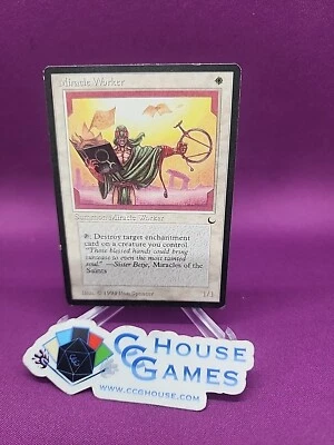 Miracle Worker The Dark Misprint Crimp MTG Magic Old School *CCGHouse* - Image 1 of 4
