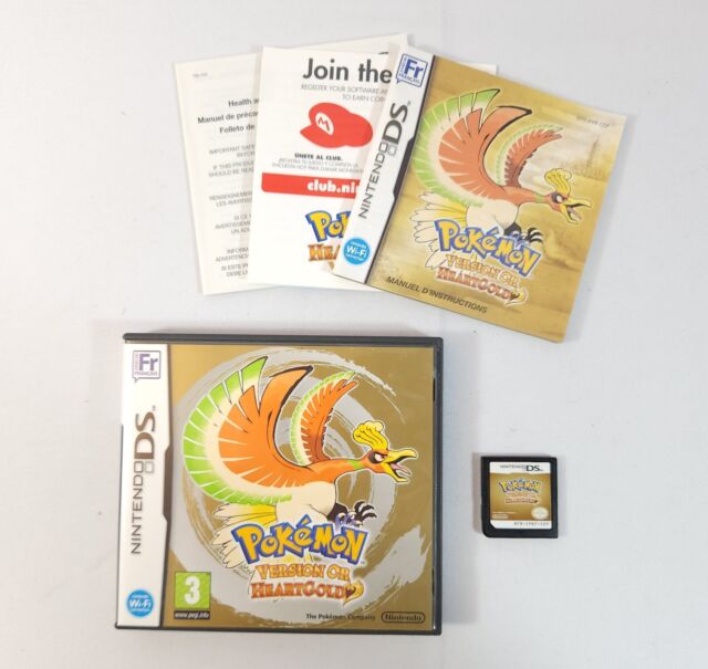 Pokemon HeartGold Manual + Pin novo Matosinhos E Leça Da Palmeira