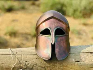 Hoplite Rüstungshelm korinthischer griechischer Helm für Kostüm und Display Geschenk - Bild 1 von 5