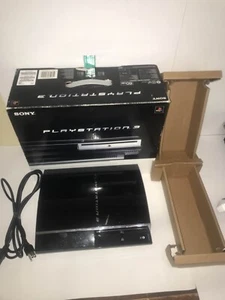 Sony PlayStation 3 Backward compatible Console CIB ps1 ps2 ps3 - Picture 1 of 9