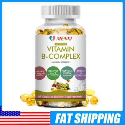 Suplemento Complejo Vitamínico B - Vitamina Super B, Energía, Metabolismo, Impulso Inmunológico Foto 1 de 4