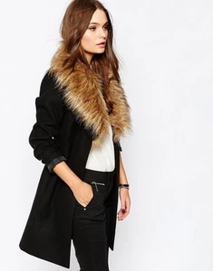 New Women Shawl Scarves Wrap Scarf Stole Soft Faux fox fur Collar - Picture 1 of 47
