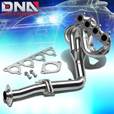 Stainless 4-1 Drag Header For Civic/Crx/Del Sol D-Series Sohc Exhaust/Manifold