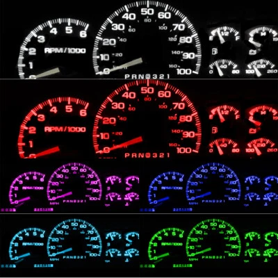 KIT LED para Silverado Tahoe Suburban GMC 95-99 CHEVY CLUSTER + Climatizador Foto 1 de 4