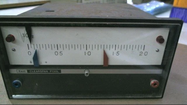 Kent ClearSpan Analog Meter Gauge P130L - Image 1 of 3
