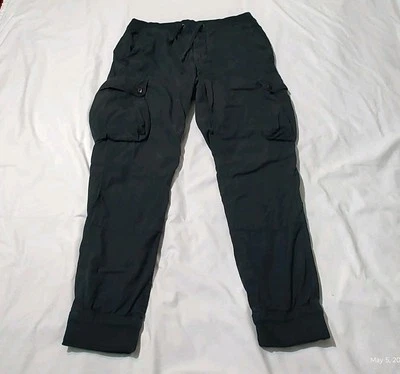 Брюки-карго Polo Ralph Lauren прямой крой с подкладкой черные размер L - Изображение 1 из 4