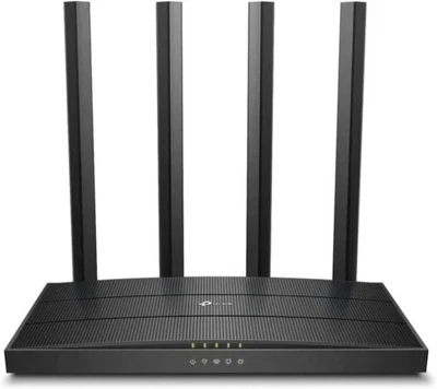 TP-LINK Archer C80 AC1900 Dual Band WLAN Router Schwarz Wifi Gigabit Ports - Bild 1 von 4