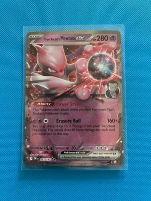 Team Rocket's Mewtwo ex 081/182 Sv10: Destined Rivals Holo - English  - Image 1 of 2
