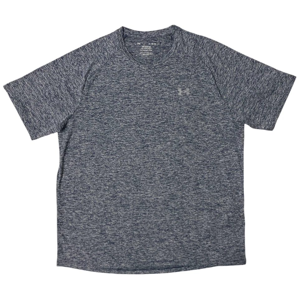Under Armour 1326413409lg Men's Tech 2.0 Short Sleeve LG Academy / Steel Shirt