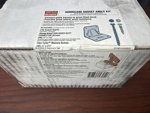 Kit de ángulo de refuerzo Simpson Hurricane para mampostería con tornillos (HGAM10KTA) - Imagen 1 de 6
