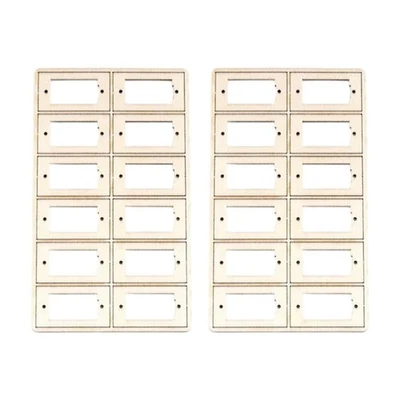 24-teiliges Holz-Lenksockel-DIY-Zubehör 9G Ersatzteil-Upgradeteil für - Bild 1 von 4