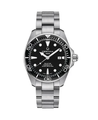 CERTINA Men Analog Automatic Casual Watch Classic Dress Black Dial Waterproof Ro - Image 1 of 4