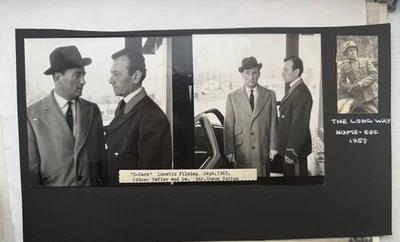 SIDNEY  TAFLER  -  STAN HOLLINGSWORTH   -   Z CARS    -  B/W    PHOTOS  -  1964 - Image 1 of 2