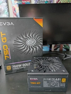 EVGA SuperNOVA 750 GT 80 Plus Gold 750W Power Module. Cables Include - Bild 1 von 4