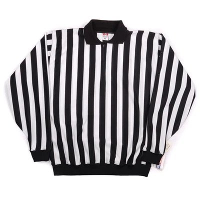 Camiseta deportiva de árbitro CCM Hockey Senior/Adult Pro 150 nueva con etiquetas con broches de presión talla 52 MPRO150S Foto 1 de 4