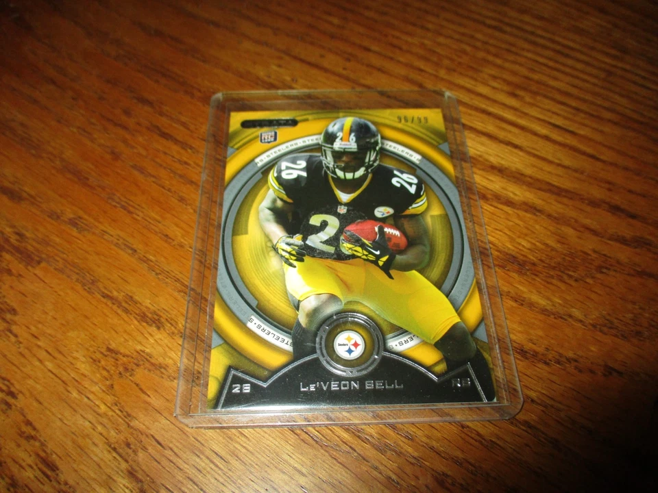 Le'Veon Bell 2013 Topps Strata Gold RC #143 /99 - Image 1 of 1
