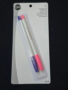 New! Dritz Disappearing Ink Marking Pen Set of 2 - Picture 1 of 4
