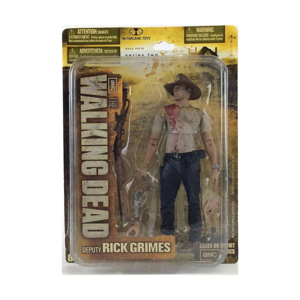 McFarlane Walking Dead Rick Grimes, Deputy (Series 2) VG/Mint - Image 1 of 1