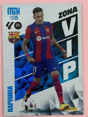 24/25 Panini MGK Megacracks Nuevas Zona VIP Raphinha FC Barcelona #506 - Image 1 of 4