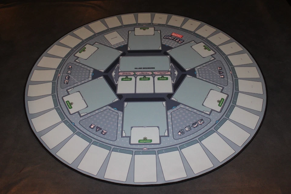 Marvel United Season 1 CMON Neoprene Playmat in original shipping tube New open - Image 1 of 1