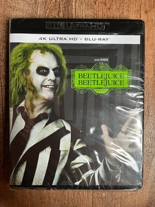 Beetlejuice Beetlejuice 2 (4K UHD + Blu-ray, 2024, EU Import, Region Free) *NEW* - Picture 1 of 3