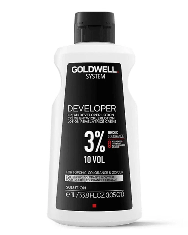 Goldwell System Developer Lotion 3 10 volume 33.8 oz -
