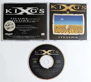 KING'S X Its Love CD 1990 Atlantic US 1st Press 2-Track PROMO Dug Pinnick OOP - Picture 1 of 1